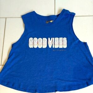 Spiritual gangster, good vibes, muscle tank top